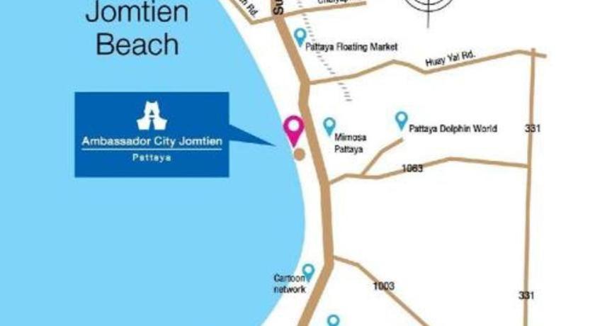 Ambassador City Jomtien Pattaya - Ocean Wing Hotel Na Chom Thian Exterior foto